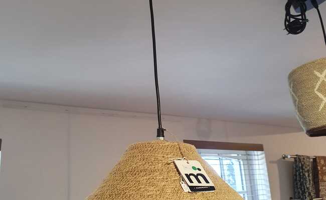 suspension Manufactori en jonc de mer